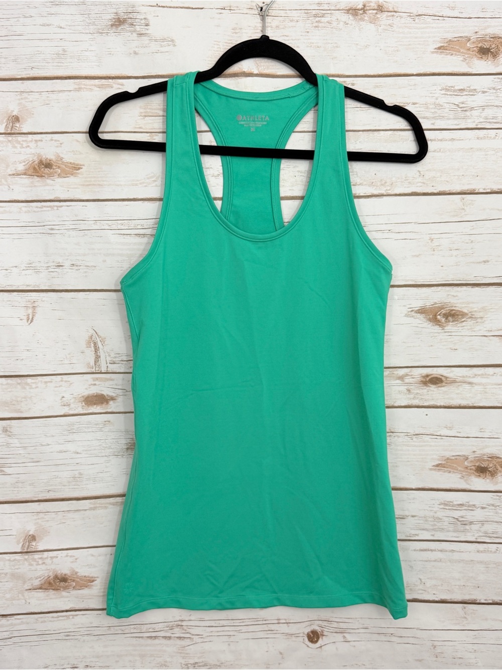 Athleta Green Scoopneck Sleeveless Active Athletic Tank Top M